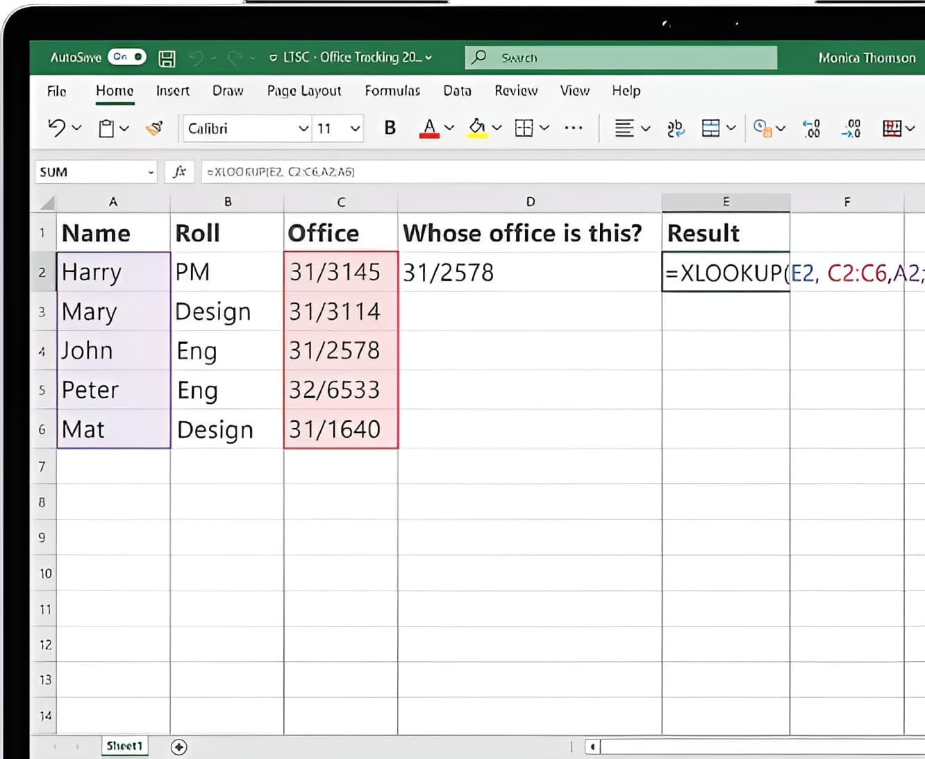 Microsoft Office Excel